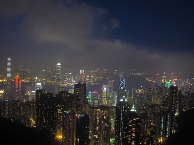  Ночной Гонконг
