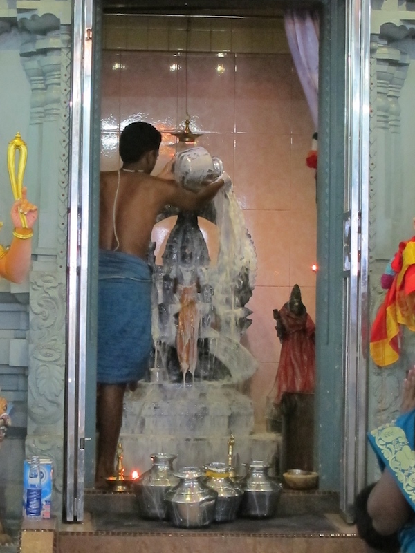 Церемония в индийском храме
