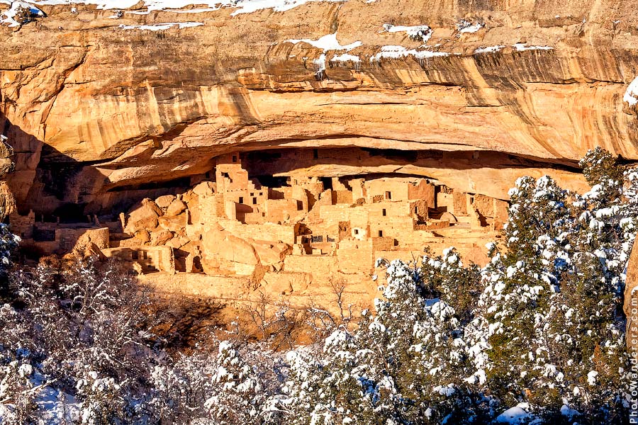 Скальный Дворец, Меса-Верде, Колорадо | Cliff Palace. Mesa Verde, CO