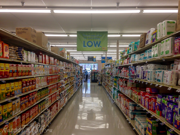 сравнение супермаркетов США